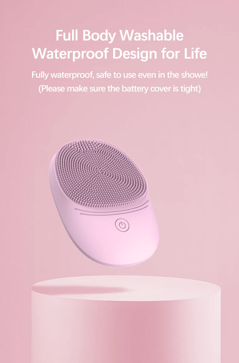 Cosmé Zen – Brosse Nettoyante Sonique Silicone | Vibrations Douces Nettoyage en Profondeur