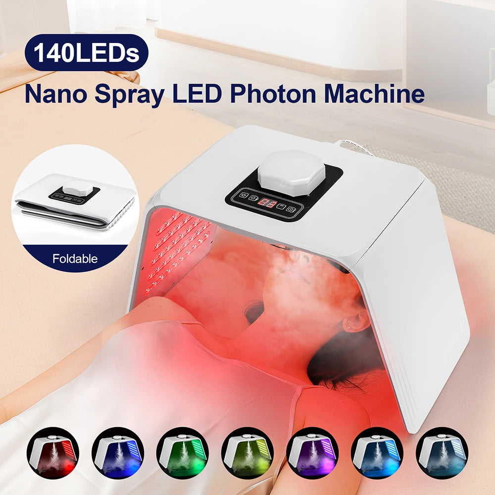 Cosmé Zen – Masque LED Photon 7 Couleurs & Nano Spray | Hydratation & Anti-Âge Professionnel
