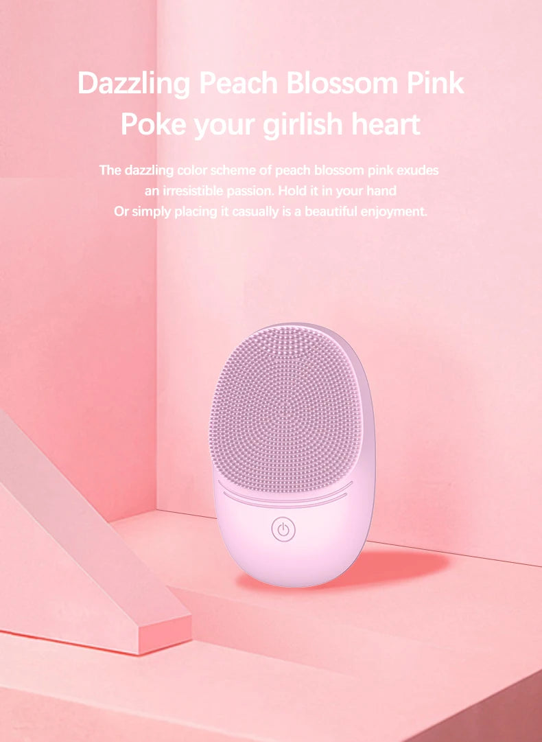 Cosmé Zen – Brosse Nettoyante Sonique Silicone | Vibrations Douces Nettoyage en Profondeur