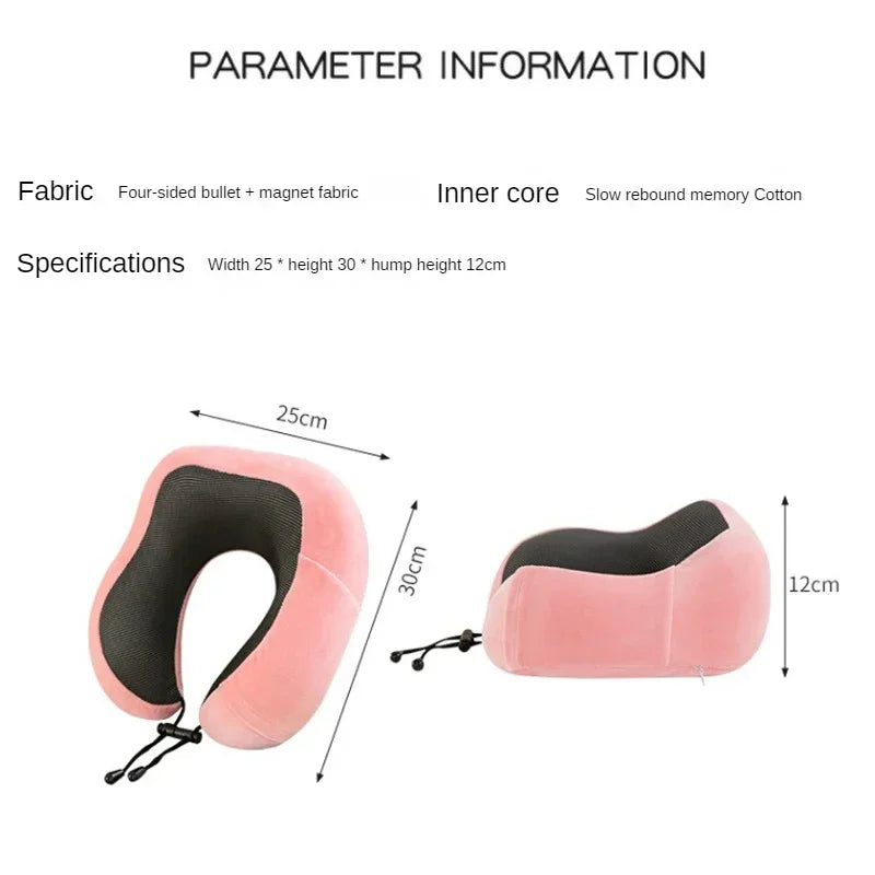 Cosmé Zen – Oreiller Cervical Mémoire de Forme | Voyage & Détente Toutes Positions