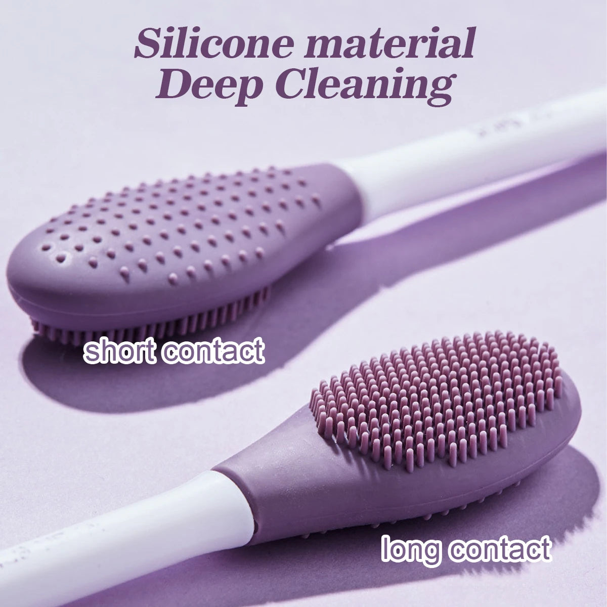 Cosmé Zen – Brosse Nettoyante Silicone & Applicateur Masque 2-en-1 | Exfoliation Douce