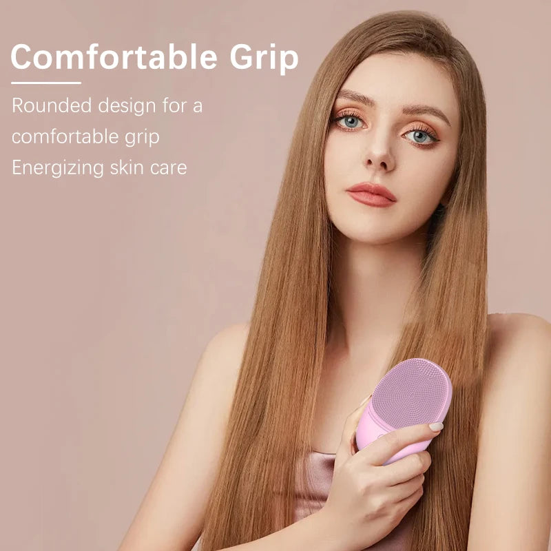 Cosmé Zen – Brosse Nettoyante Sonique Silicone | Vibrations Douces Nettoyage en Profondeur