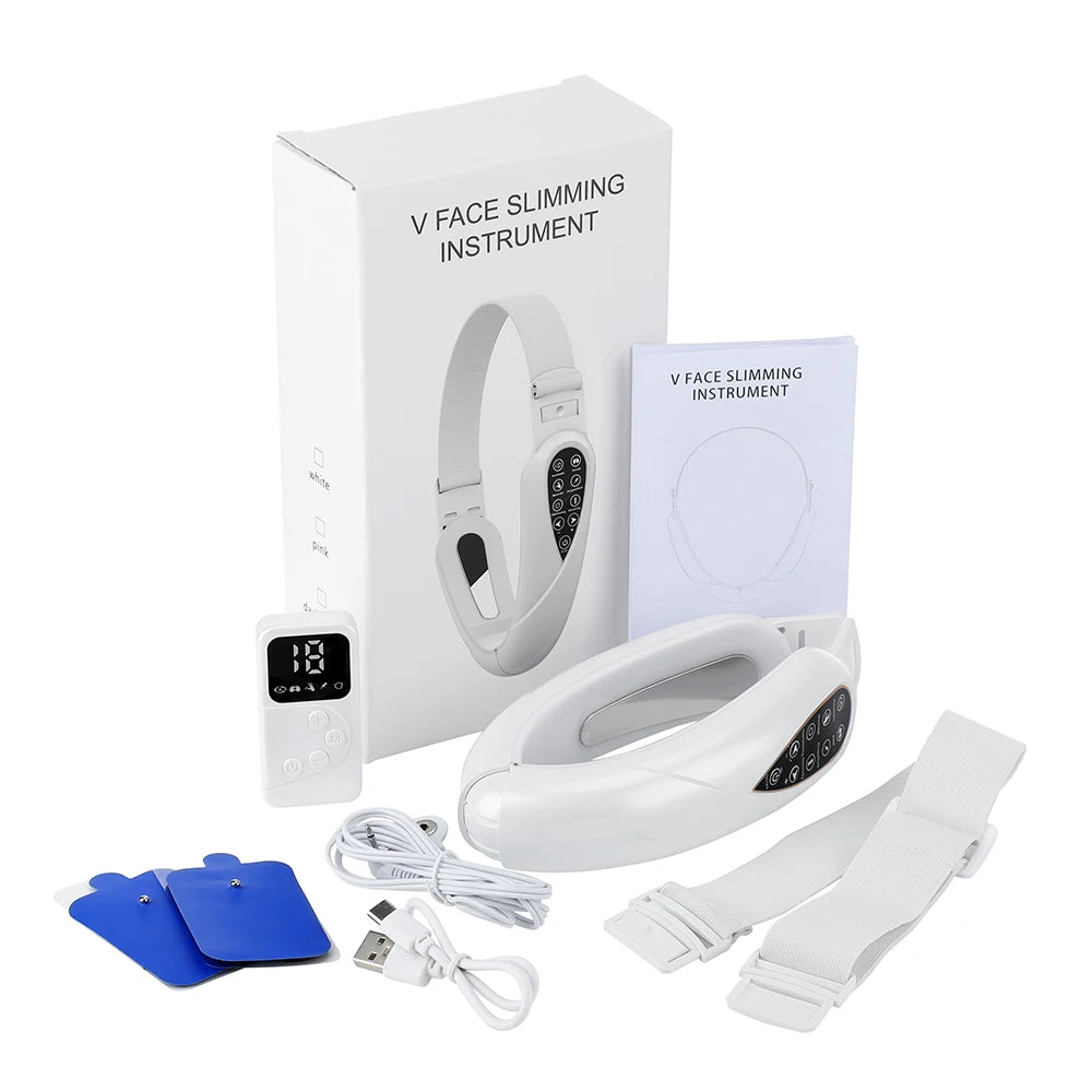 Cosmé Zen – Appareil Lifting Visage V-Face | Vibrations & écran LED Rechargeable
