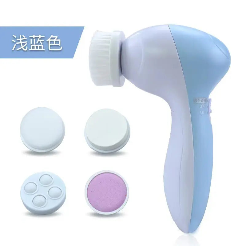 Cosmé Zen – Brosse Nettoyante Visage Électrique 5-en-1 | Anti-Points Noirs & Massage Spa